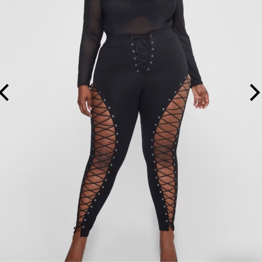 FTF Lace Up Pants